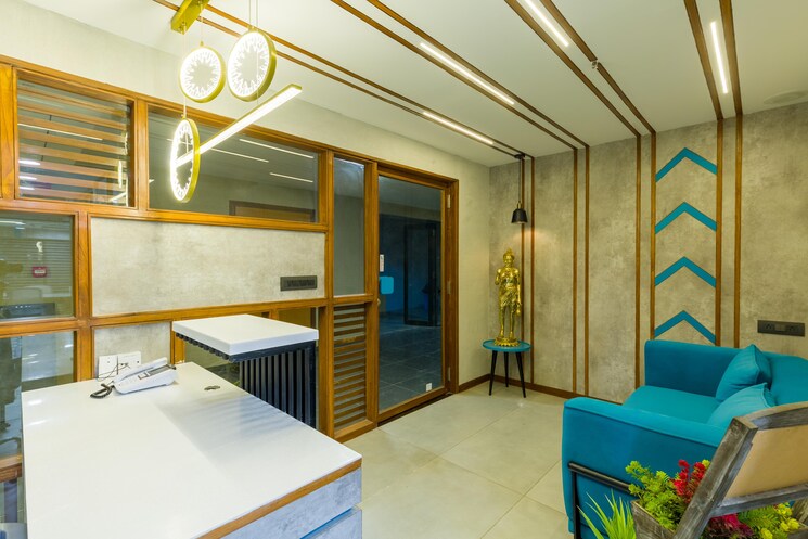 Living Room, ambli road Commercial Office Space 1717 Sq.Ft. In Ambli Road Ahmedabad 8763251