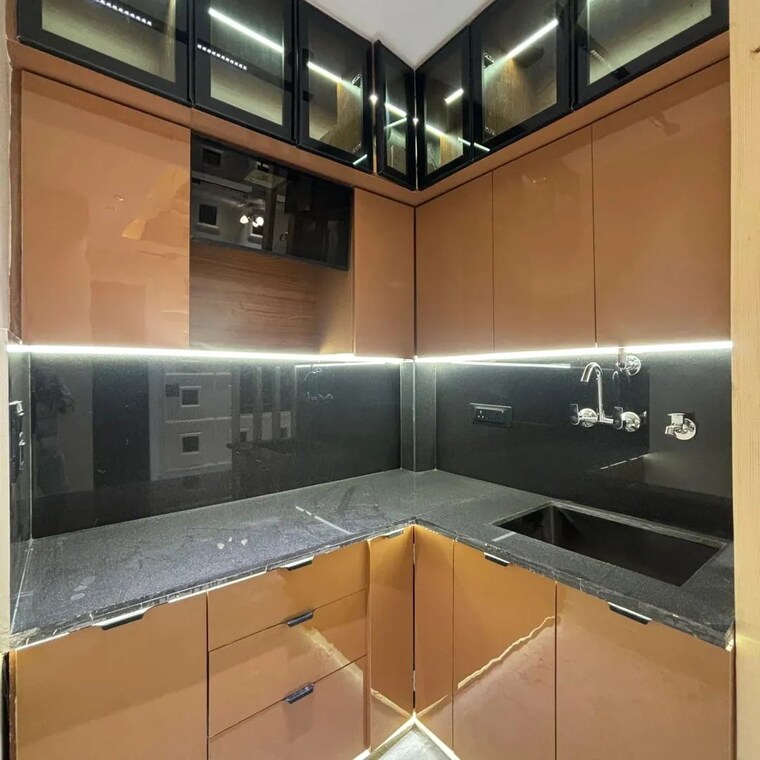 Kitchen, sa-homes-i 2.5 Bedroom 457 Sq.Ft. Builder Floor In Uttam Nagar Delhi 8763261