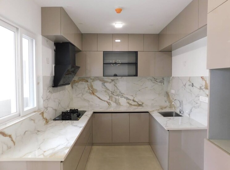 Kitchen, universal-botanika-tower-a-and-b 4 Bedroom 5000 Sq.Ft. Apartment In Gachibowli Hyderabad 8763318