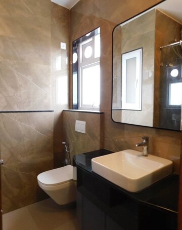 Bathroom in 4 BHK Apartment at Universal Botanika Tower A And B, Gachibowli – for Rent