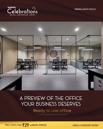 Plot Area in  Co-working Space at Maxxon celebrations, Ambala Highway – for Sale