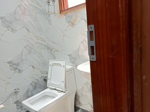 Bathroom in 3 BHK Builder Floor at Mahavir Enclave 1 – for Sale