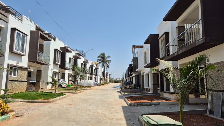 Exterior View, peninsula-park-elite 3 Bedroom 1200 Sq.Ft. Villa In Sarjapur Bangalore 8749081