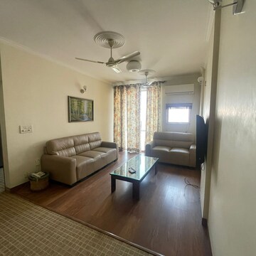 Living Room in 4 BHK Apartment at DLF The Princeton Estate, Golf Course Road – for Rent