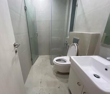 Bathroom in 4 BHK Apartment at Indiabulls Sky Forest, Lower Parel – for Rent