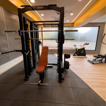Gym in 3 BHK Apartment at Thakur Complex, Gokul Gardens – for Rent