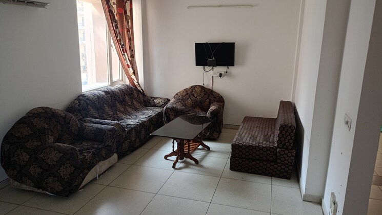 Living Room, motiaz-royal-citi 3 Bedroom 1910 Sq.Ft. Apartment In Ambala Highway Zirakpur 8763394