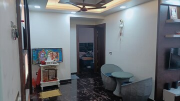 Living Room in 2 BHK Apartment at Parker White Lily, Sector 8 – for Rent