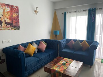Living Room in 2 BHK Apartment at Lamane Impereial Heights, Salan Gaon – for Rent