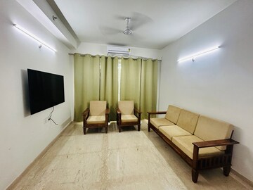 Living Room in 3 BHK Apartment at Seawoods – for Rent