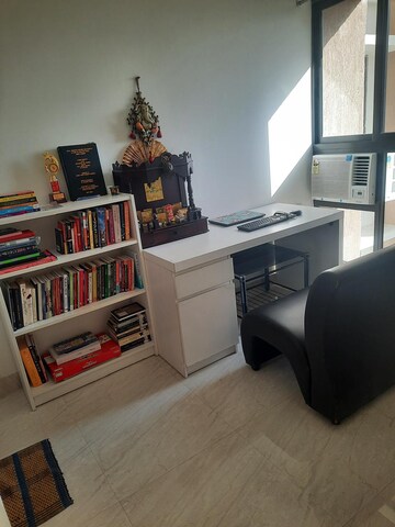 Living Room in 2 BHK Apartment at Lodha Crown Quality Homes, Majiwada – for Rent