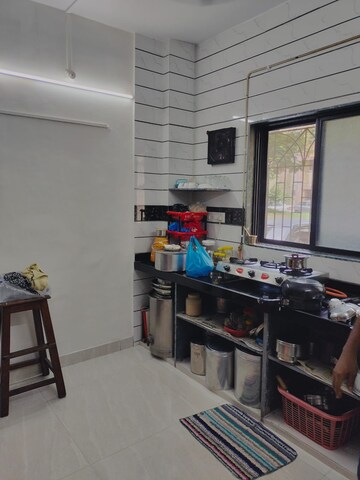Kitchen in 1 RK Apartment at Seawoods – for Rent