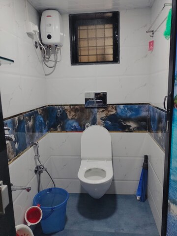 Attached Bathroom in 1 RK Apartment at Seawoods – for Rent