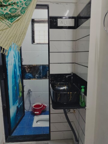Attached Bathroom in 1 RK Apartment at Seawoods – for Rent