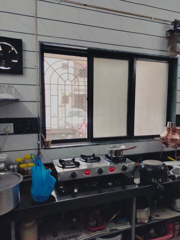 Kitchen in 1 RK Apartment at Seawoods – for Rent