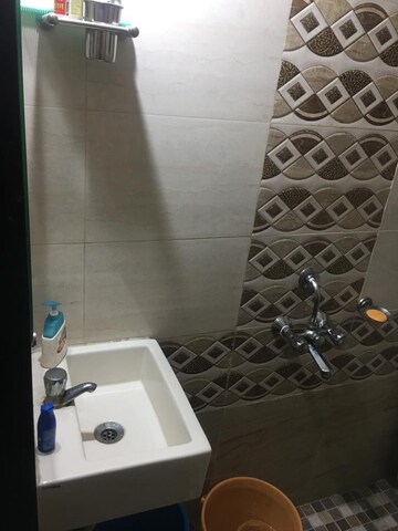 Bathroom in 2 BHK Apartment at Seawoods – for Rent