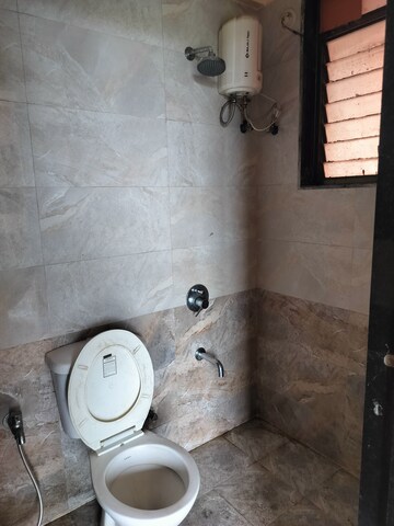 Bathroom in 2 BHK Apartment at Sangharsh CHS, Nerul Sector 25 – for Rent