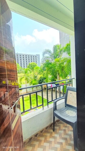 Balcony in 1 BHK Apartment at Hinjewadi – for Rent