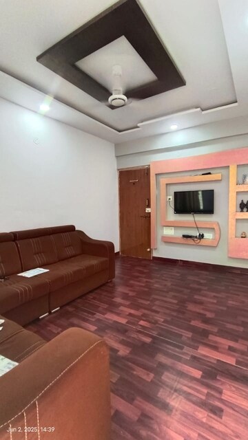 Living Room in 1 BHK Apartment at Hinjewadi – for Rent