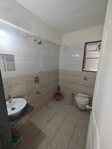 Bathroom in 3 BHK Apartment at Pashan – for Rent