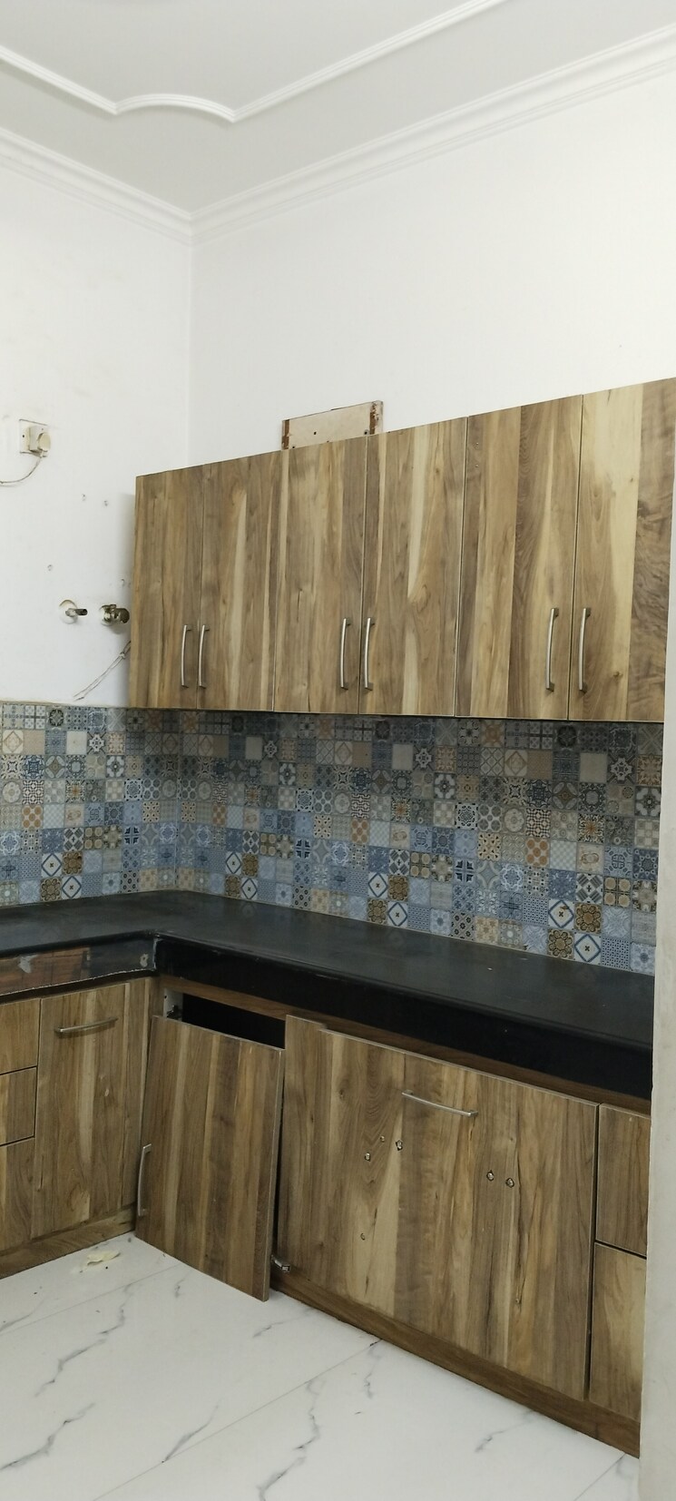Kitchen, unitech-arcadia 3 Bedroom 1800 Sq.Ft. Builder Floor In South City 2 Gurgaon 8763870