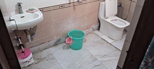 Bathroom in 3 BHK Apartment at Ramprastha Emerald Heights, Sain Vihar – for Sale