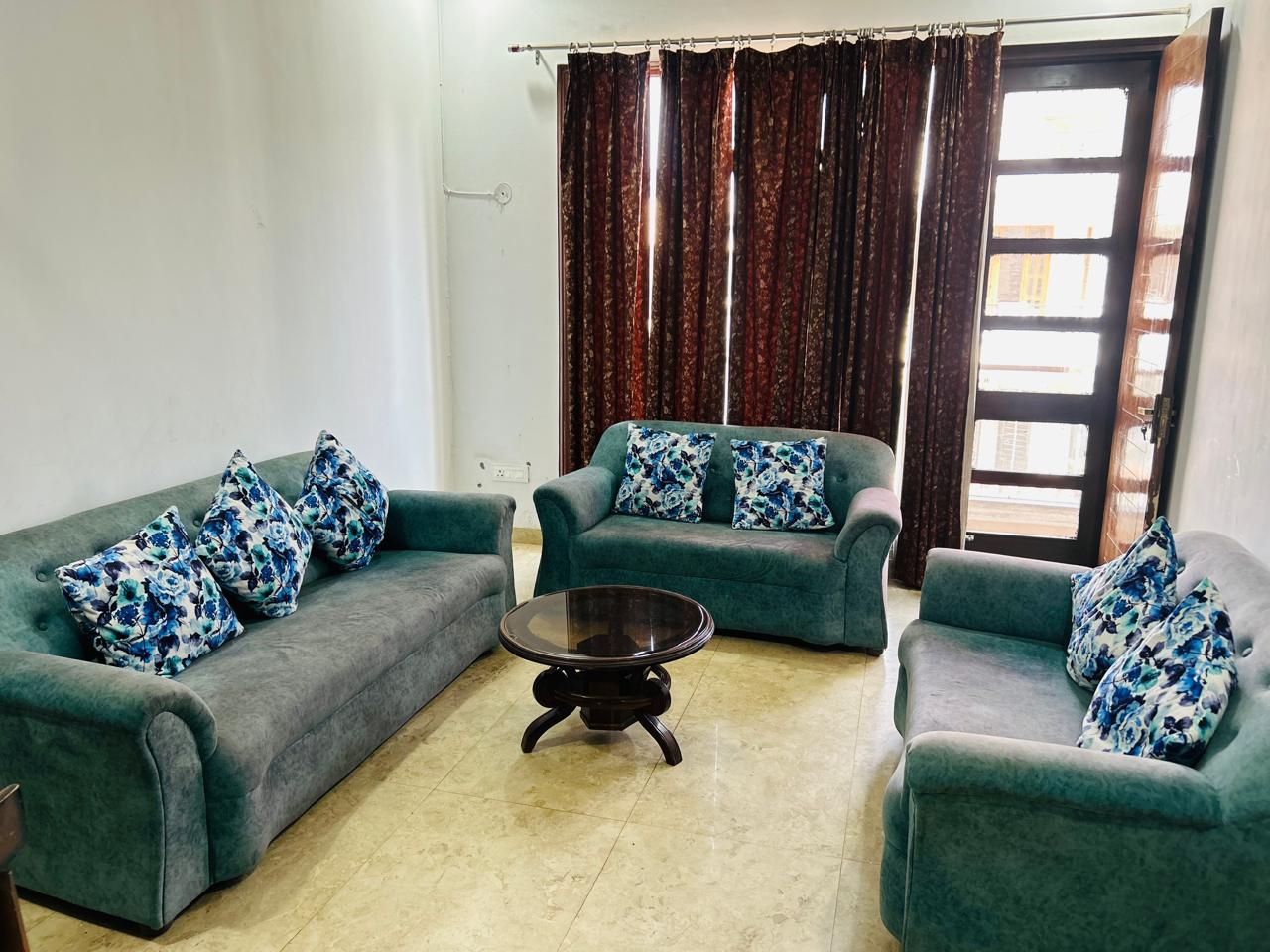 3 BHK + Study Room Independent House For Rent in Sector 7