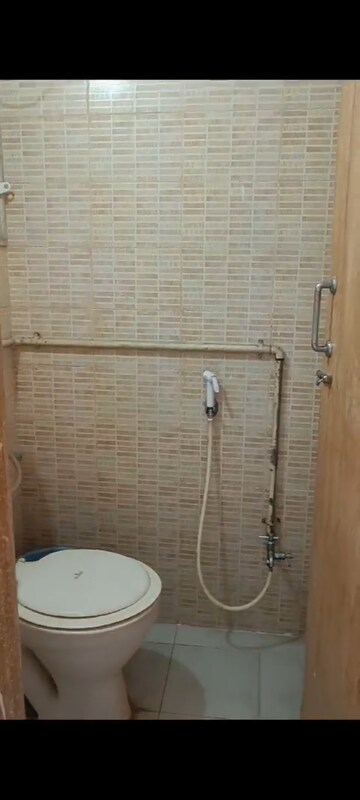 Bathroom in 1 BHK Apartment at Omkar Vayu, Mahim – for Rent