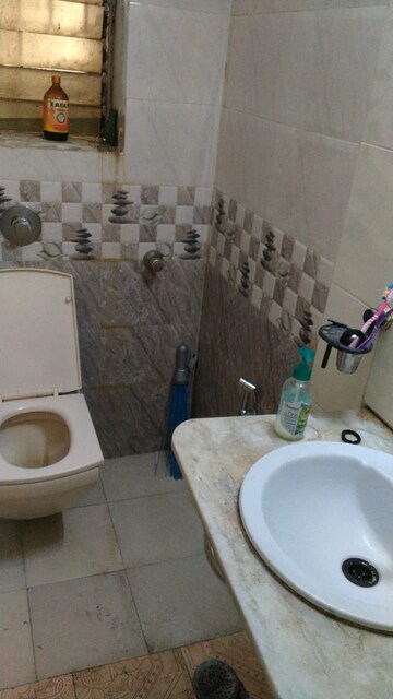 Bathroom in 2 BHK Apartment at Shiv Bhagtani Manor 3B CHS, Chandivali – for Rent