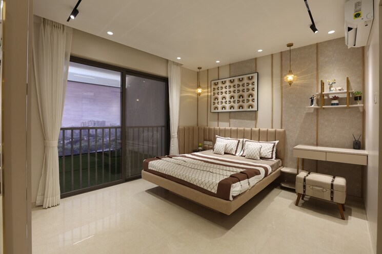 Bedroom, vishal-eastern-front 2 Bedroom 813 Sq.Ft. Apartment In Mundhwa Pune 8763842