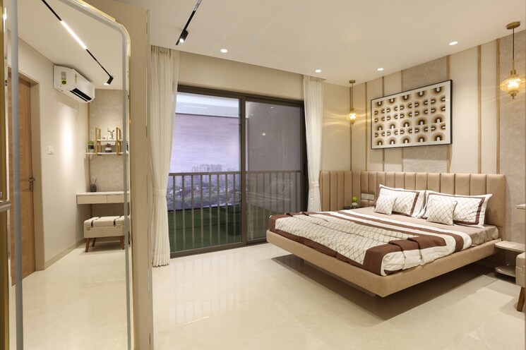 Bedroom, vishal-eastern-front 2 Bedroom 813 Sq.Ft. Apartment In Mundhwa Pune 8763842
