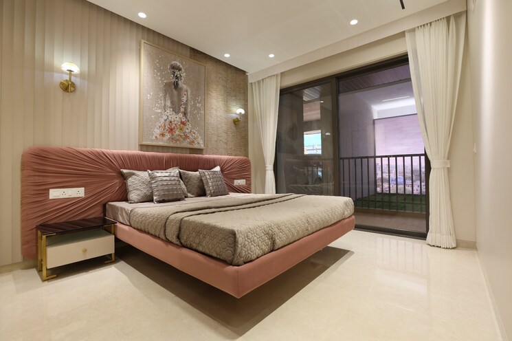 Bedroom, vishal-eastern-front 2 Bedroom 813 Sq.Ft. Apartment In Mundhwa Pune 8763842