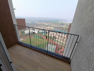 Balcony in 2 BHK Apartment at Godrej Boulevard, Manjari – for Rent