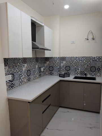 Kitchen in 2 BHK Builder Floor at Paryavaran Complex – for Rent