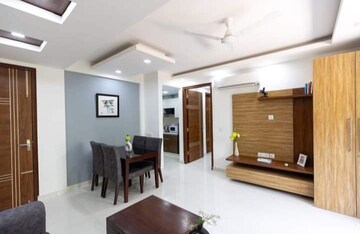 Living Room in 1 BHK Apartment at Mantri Classic, Koramangala – for Rent