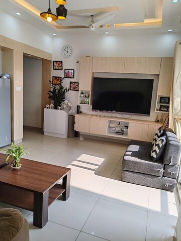 Living Room in 1 BHK Apartment at Prestige Tranquility, Budigere – for Sale