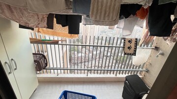 Balcony in 4 BHK Apartment at Kanakia Levels, Malad East – for Rent