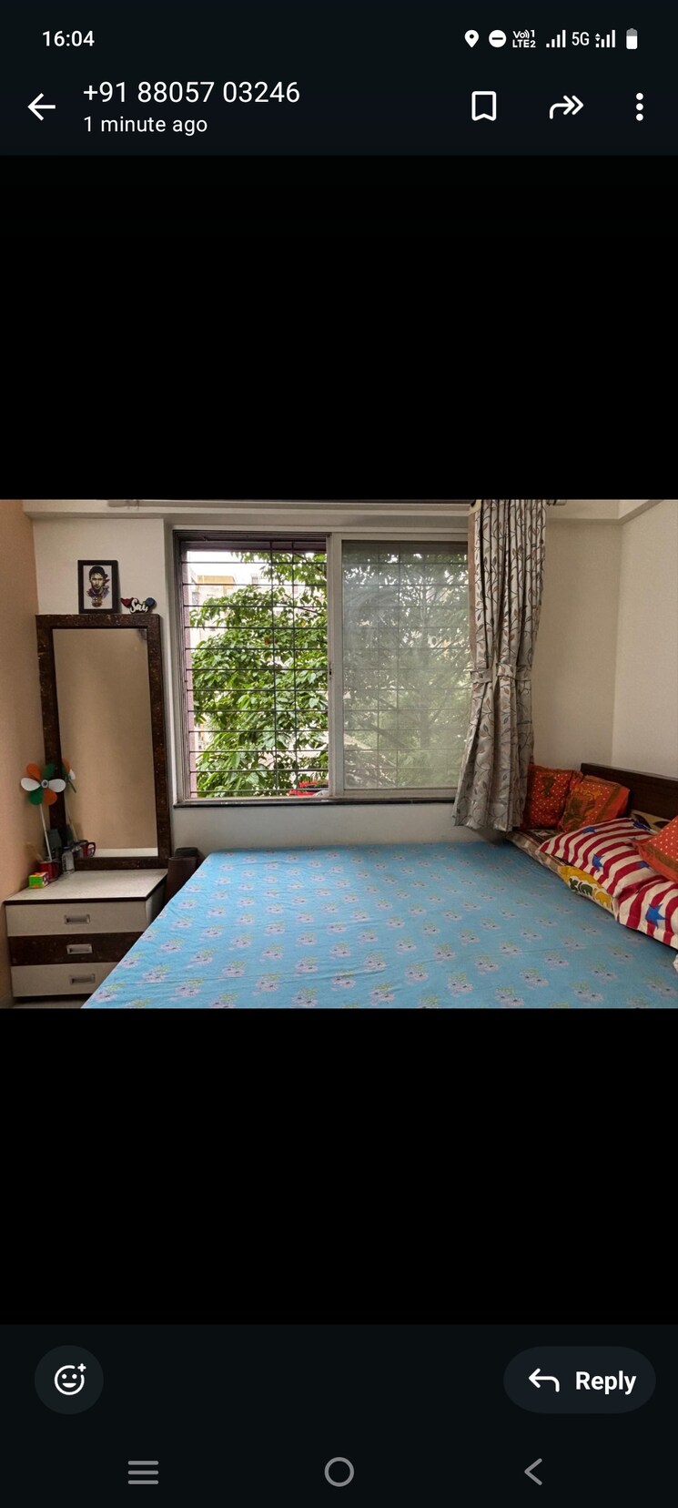 Bedroom, rk-lunkad-akshay-tower 3 Bedroom 1550 Sq.Ft. Apartment In Wakad Pune 8764169