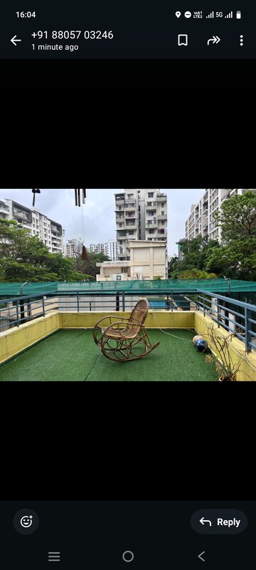 Swimming Pool in 3 BHK Apartment at RK Lunkad Akshay Tower, Wakad – for Rent