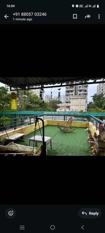 Gym in 3 BHK Apartment at RK Lunkad Akshay Tower, Wakad – for Rent
