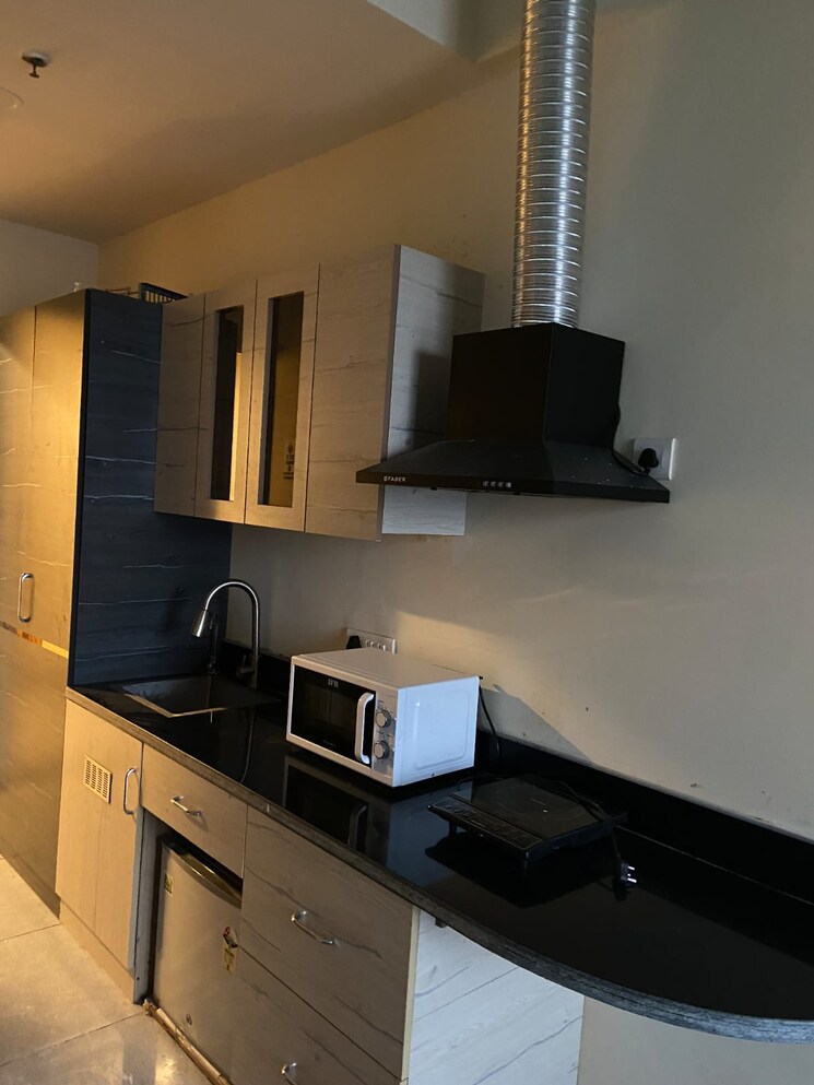 Kitchen, gaur-city-mall Studio 580 Sq.Ft. Apartment In Sector 4 Greater Noida Greater Noida 8764226
