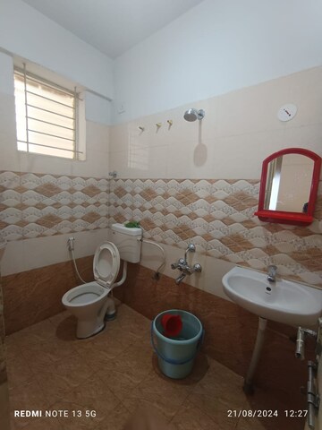 Bathroom in 3 BHK Apartment at Murari Grands, Electronic City Phase I – for Rent