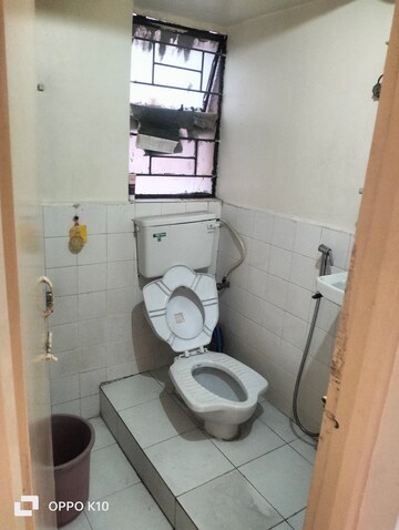 Bathroom in 3 BHK Apartment at K Raheja Reserve, Mohammadwadi – for Rent