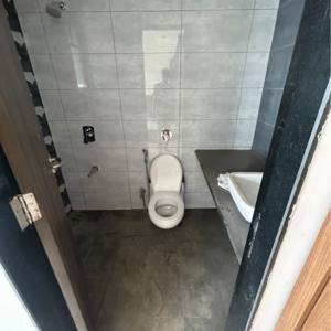 Bathroom in 1 BHK Apartment at Platinum Park, Maan – for Sale
