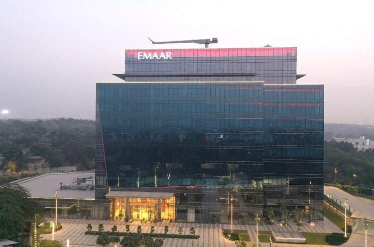Exterior View, emaar-capital-tower Commercial Office Space 3000 Sq.Ft. In Sector 26 Gurgaon 8764364