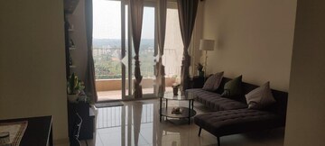 Living Room in 3 BHK Apartment at Godrej Aqua, International Airport Road – for Sale