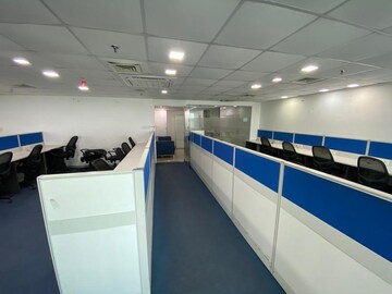 Team Area in  Office Space at Savvy Shapath V, Prahlad Nagar – for Rent