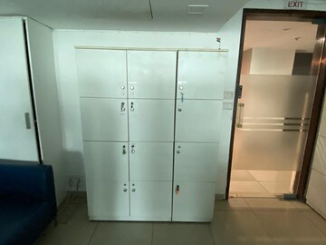 Bathroom in  Office Space at Savvy Shapath V, Prahlad Nagar – for Rent