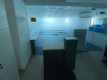 Team Area in  Office Space at Savvy Shapath V, Prahlad Nagar – for Rent