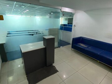 Team Area in  Office Space at Savvy Shapath V, Prahlad Nagar – for Rent
